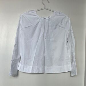 Everlane Tie Back Blouse